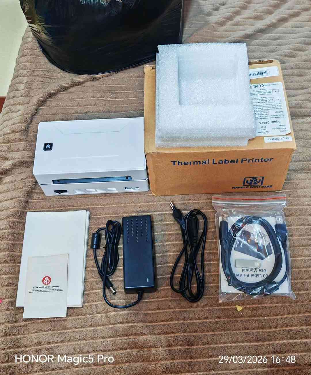 السلام عليكم
طابعه حراريه جديده غير مستخدمة
تربط تلفون وحاسبة

السعر 50 الف

***********

***********
