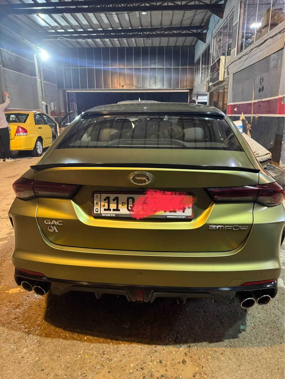 🚗 للبيع – سيارة نظيفة وجاهزة

▪️ النوع: GAC إمباو
▪️ الموديل: 2024
▪️ المحرك: 1.5 تيربو
▪️ القوة: 170 حصان
▪️ الگير: أوتوماتيك
▪️ الدفع: أمامي
▪️ الممشى: 28 كم
▪️ اللون: أخضر طافي ✨
▪️ الحالة: ممتازة / استعمال شخصي
▪️ الفحص: ما بيها أي صدمة، شاصي ومكينة وكالة
▪️ الداخلية: نظيفة جدا
السعر 185 ورقه وبيه مجال 
الاستفسار ***********
مكان كربلاء طوريج كربلاء, العراق
