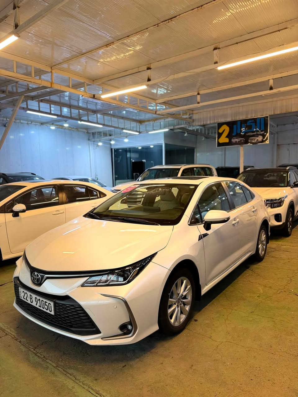كورلا سازز 2024
فول مواصفات
فتحه  . محرك 1800
بعدها بل ضمان 
عنوان بغداد
رصعه ومسحوبه PPR وكاله عل كد اصبعين اباب الصدر . وسونار موجود
السعر 173$ وبيها مجال لشراي
***********
