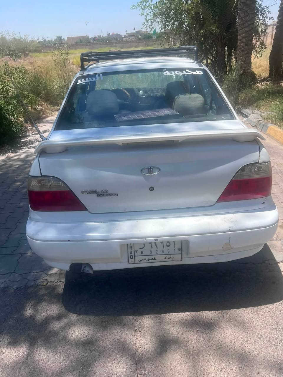 ‏سلام عليكم دايو إسلو للبيع موديل 94 باسمي السعر 30 العنوان بغداد التاجي ***********
