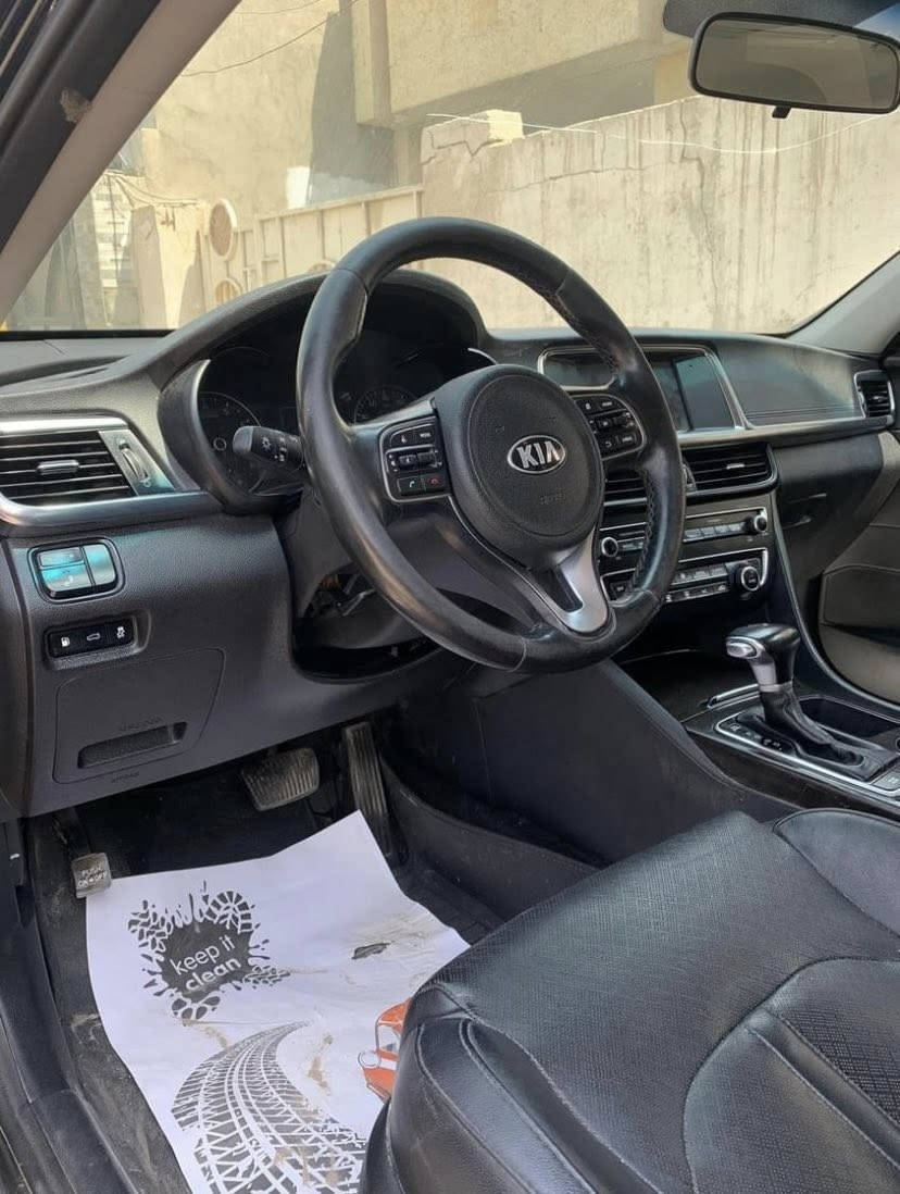 ‎كيا اوبتما EX فول الفول عدى البنوراما فقط
‎موديل 2018
‎محرك 2400 مكفول 
‎حادث خلفي بدون ايرباك بجم كبس شركة 
‎رقم شمالي دهوك تحويل او وكاله مضمون
‎كفاله من كلشي كير ومحرك وتبريد ثلج عدى الحادث + صبغ باب وتبديل باب جهة السايق 

‎مواصفات السيارة 
‎بصمة تشغيل وابواب وصندوك 
‎كشنات كهرباء 
‎تدفئة كشنات
‎كشنات خزن ميميوري
‎مري قلاب وية البك
‎مري شفط 
‎اشاير مري جانبيه 
‎رادار جانبي 
‎رادار امامي
‎شاشة كبيرة
‎كامرة دوارة 
‎حساسات خلفية 
‎داخل صاج 
‎لد امامي خلفي
‎٣ انظمة قيادة 
‎قطعتين تبريد 
‎ترحيب 
‎تبريد بيانو 
‎سماعات انفنتي
‎فول تحكم ستيرن 
‎وبعد بيهة مواصفاات 
‎السعر 120 وبيها مجال 
‎بغداد حي القادسية ساحة النسور 
***********
