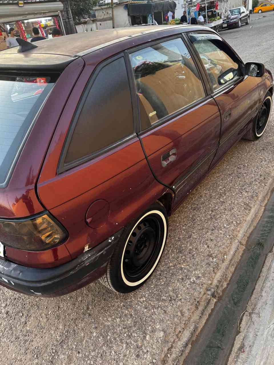 سلام عليكم
استره
موديل 1992
محرك 16كير عادي
كير و محرك بشرط 

قفل مركزي كونترول
Abs بريك
لايت زينون LED
ستيرن باور
رقم كركوك مشروع وطني
كوبون بنزين بي
رقم و سنوية جديد 
كهربائيات كله بشرط
سياره جاهزة
مصبوغ عام للجمالية مكفولة من ضربة سيارة بدون خياس
مكان كركوك
سعر 42$ ورقه و بيها مجال 
*********** كركوك, العراق
