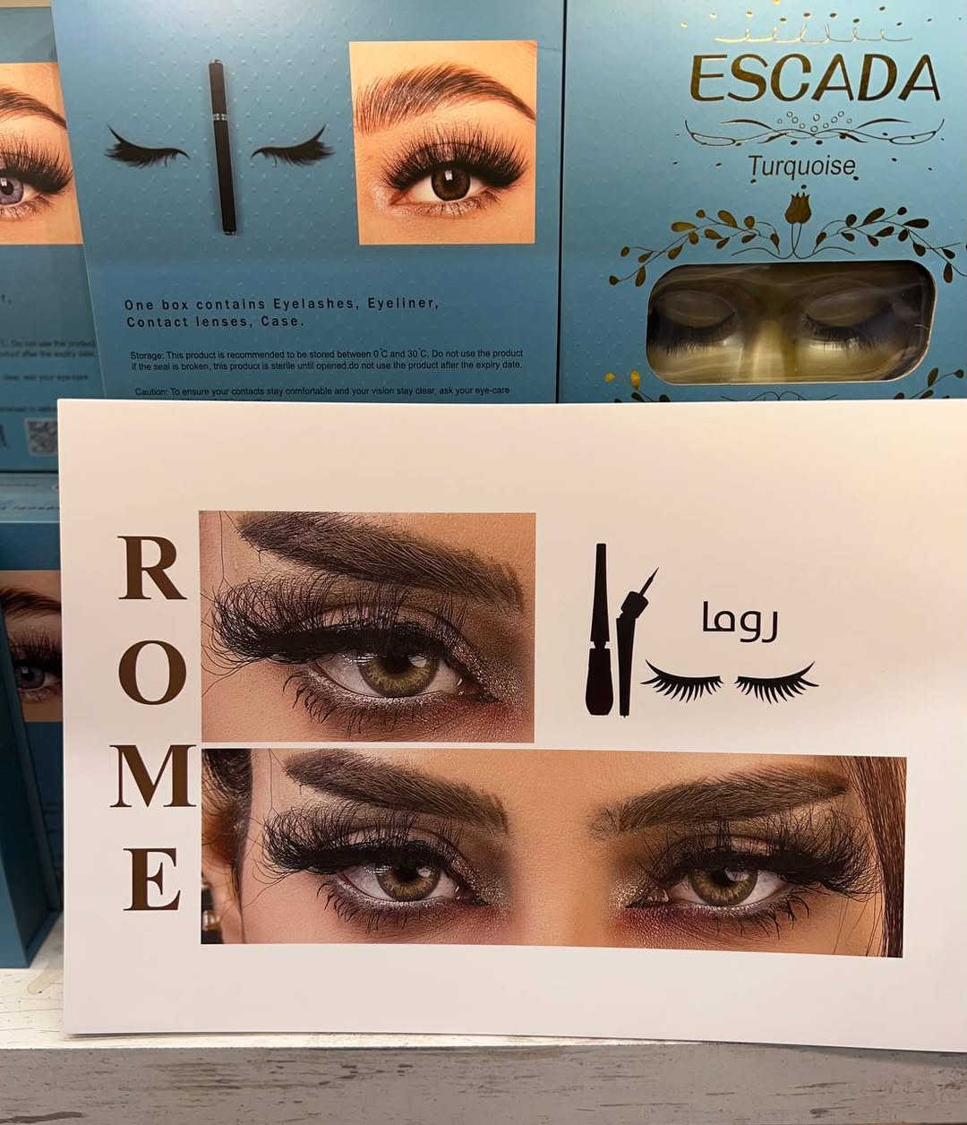 بكج عدسات اسكادا ESCADA Turquoise Las Vegas 👀💎
عدسات سنوية مريحة جداً، خفيفة وآمنة، ما تسبب حساسية وتكدرين تلبسيها لأكثر من 12 ساعة بدون تعب ✨
متوفرة بـ 9 ألوان وتبرز جمال واتساع العين 💕
 البكج يحتوي على :
• عدسات لاصقة
• رموش فوليوم طبيعية
• آيلاينر سواد فاحم
• حافظة عدسات مع أدوات تنظيف


**إذا كنت صاحب هذا الإعلان وتريد حذفه لأي سبب، رجاءا أرسل رسالة إلى الدعم الفني**
