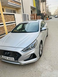 هونداي سوناتا ٢٠١٨  وارد امريكي  حادثها جاملغ ايسر وبنيد بدون ايرباك ب...