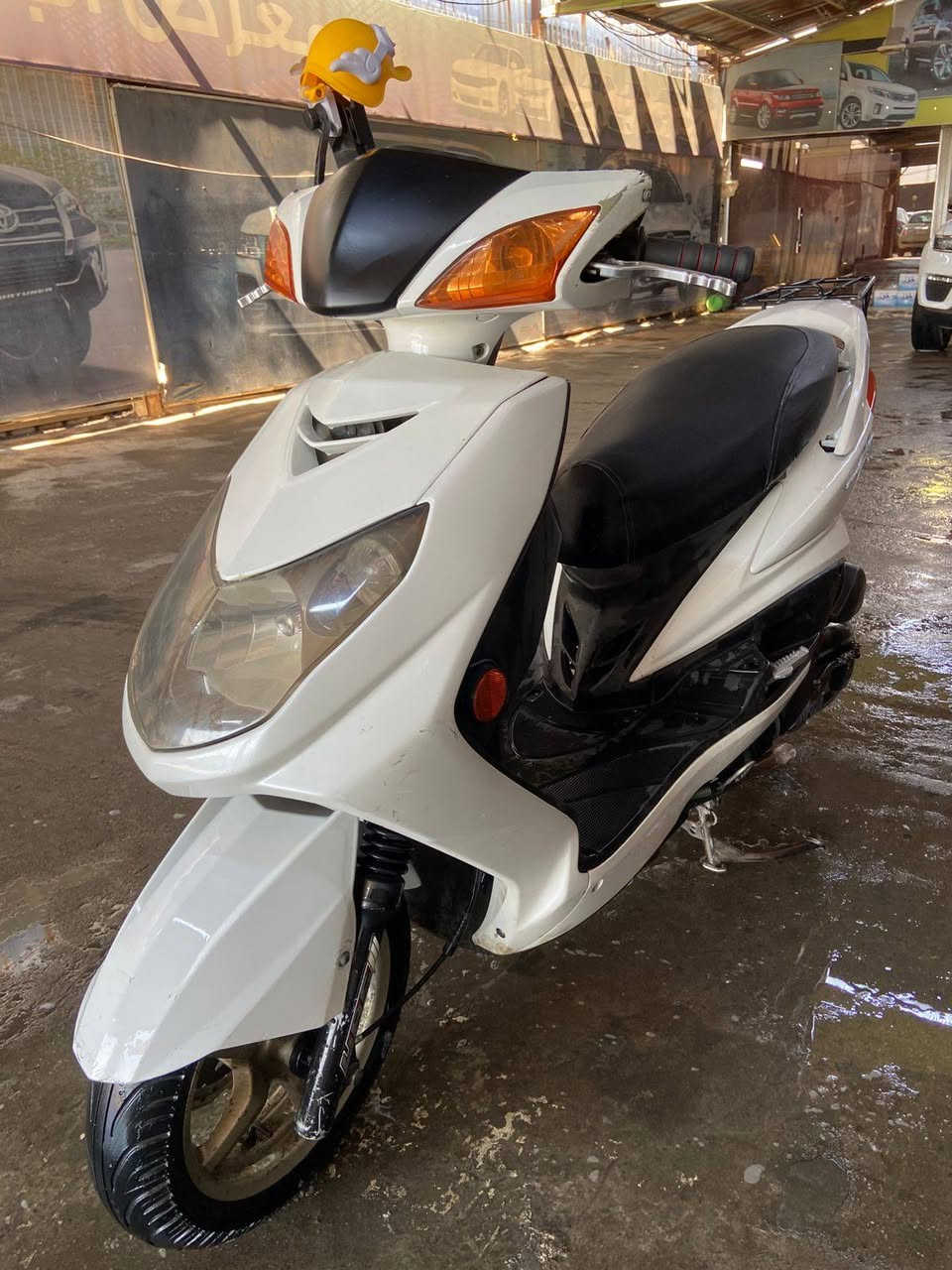 ياماها سكنس فحل 140 - مكينة زيرو ومنفيس كامل بس المنفيس الأصلي ضاع عندي بس الاستنساخ 
​التفاصيل:
للبيع دراجة سكنس فحل (ياماها 140)، الدراجة مال جناي وخير من الله.
​المكينة: نظيفة جداً وفوك ما تتصور، ناعمة وصوتها يطرب، لا مفتوحة ولا ملعوب بيها، وشلعتهة تكسر الظهر.
​الأوراق: منفيس كامل وأصولية، يعني تشتري وأنت مطمن.
​البدن (الكفرات): نظيفة جداً، بس اكو شخوط بسيطة وكسر ببعض الأماكن لا يذكر ولا يعيب الدراجة، والي يجي يشوف يحكم.
​الكهربائيات: كلها شغالة وما بيها أي نقص.
​السعر: [950 الف] وقابل للتفاوض  للطيبين.
المكان: بغداد - [البلديات ]
​للاستفسار: [***********]
