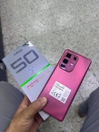 انفنكس نوت 50 اس نضيف جدا شاشة منحنية مواصفات جميلة غراض كاملة السعر 2...