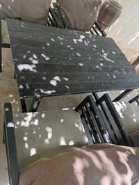 طاولة حديقة • كراسي • أربيل