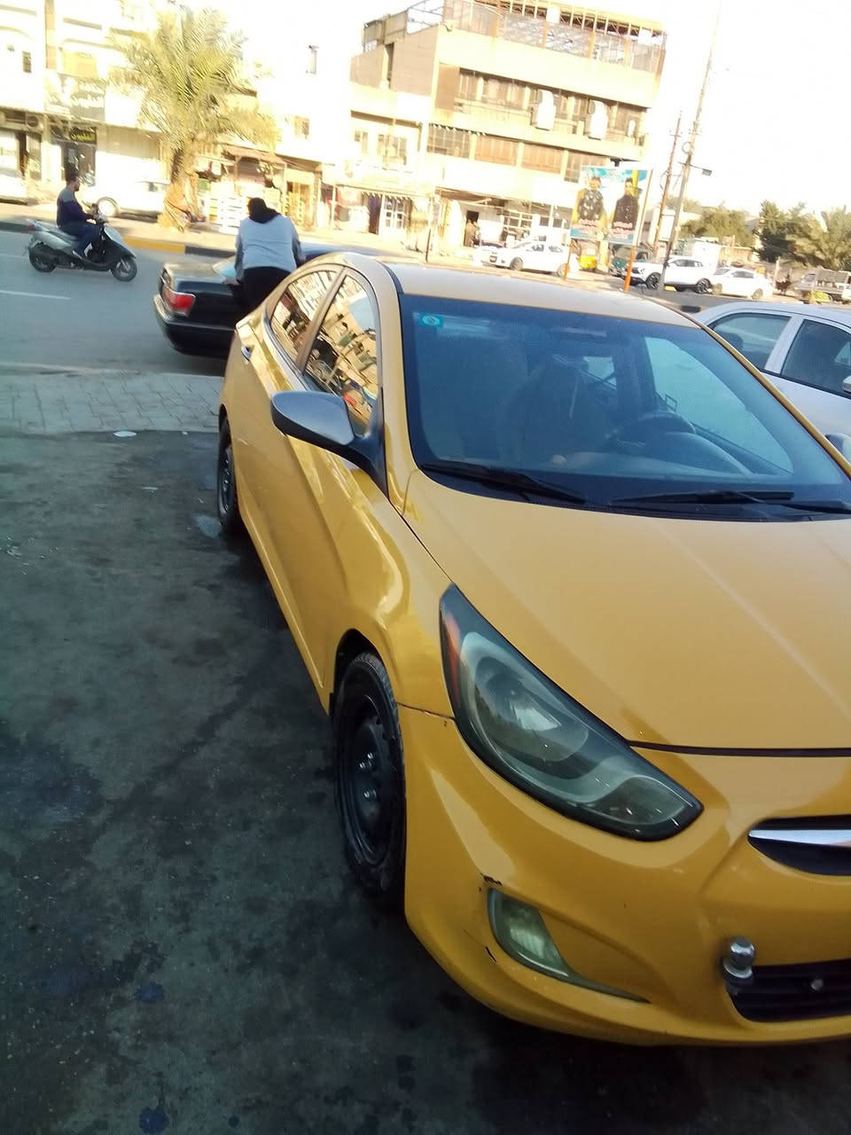 السلام عليكم اكسنت للبيع 2014وارد امريكي احدثها جاملغ وطخة بالباب بالعراق سيارة ليبل واحد ماعدا الجاملغ الأيسر  سيارة ماشية 85 رقم بغداد انكليزي المكان بغداد الشعب رقم الهاتف ***********السعر88
