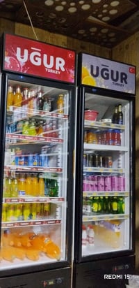 بغداد • ثلاجات عرض • مع رفوف