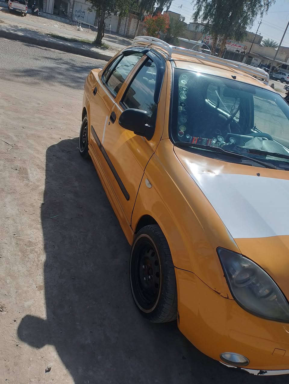 السلام وعليكم طيبه للبيع موديل 15 سياره جاهزه من كلشي كير مكينه تبريد تتفه تخم تاير صدر كله جديد بيها طخات خفيفه اني ابيع صبغ حزام السعر 32 مكاني التاجي سبع البور ***********
***********
