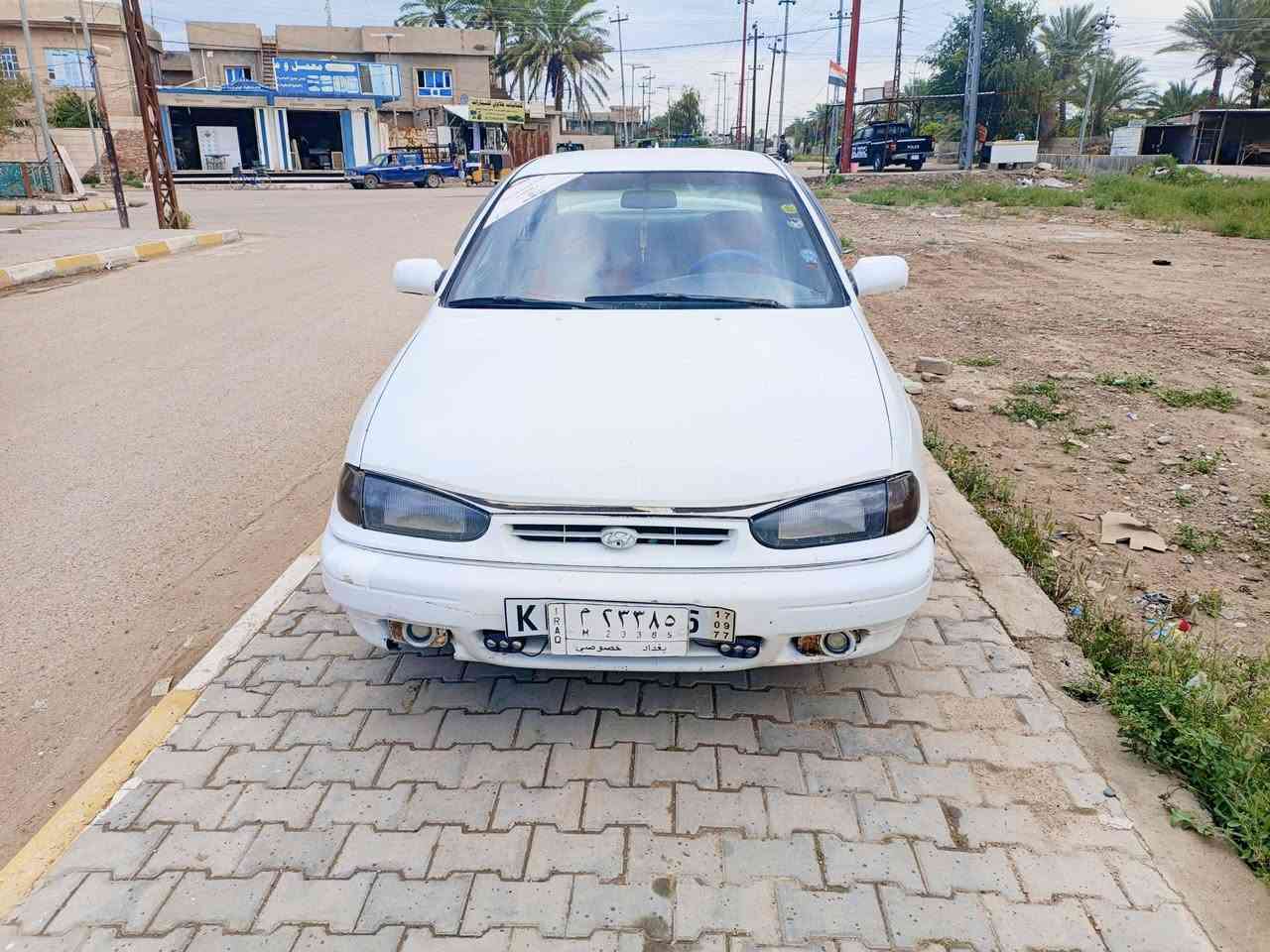 سلام عليكم لانترا للبيع موديل 94 رقم بغداد تحويل ثاني يوم سنويه لل 27 تخم تاير جديد  محرك كير جديد تدفئه تبريد ثلج شغال كهربائيات كلها شغاله خياسات مابيها سياره حلوه مال جناي 
بكان السياره ديالى دلي عباس السعر 25 بيها مجال اتصل ودلل ***********
