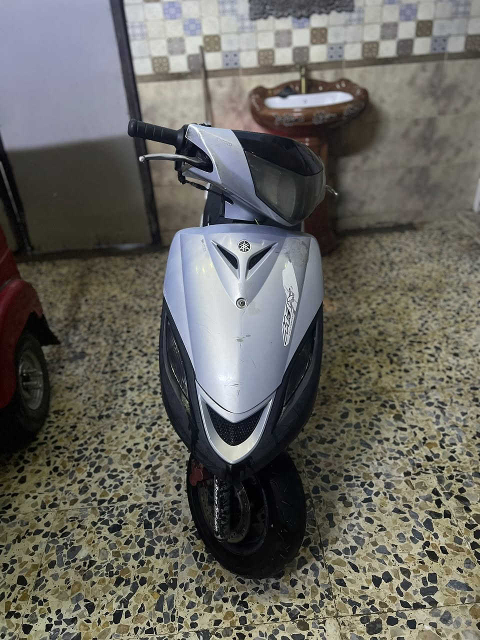 سلام عليكم ماكس 140 لبيع
الدراجه مكفوله نكره سلف بكل وقت 
السعر ٣٥٠ وبيه مجال للشراء 
مكاني بغداد الشعله الرقم ***********
