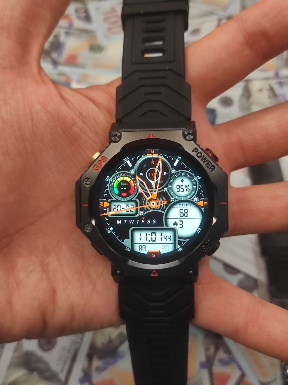 ساعة جي بي اس . تدعم ذكاء اسطناعي 
تحفة رياضية عسكرية ضد الماء .
تدعم اتصال ولغة عربية 
45 الف وبالعافية على الياخذها .


**إذا كنت صاحب هذا الإعلان وتريد حذفه لأي سبب، رجاءا أرسل رسالة إلى الدعم الفني**