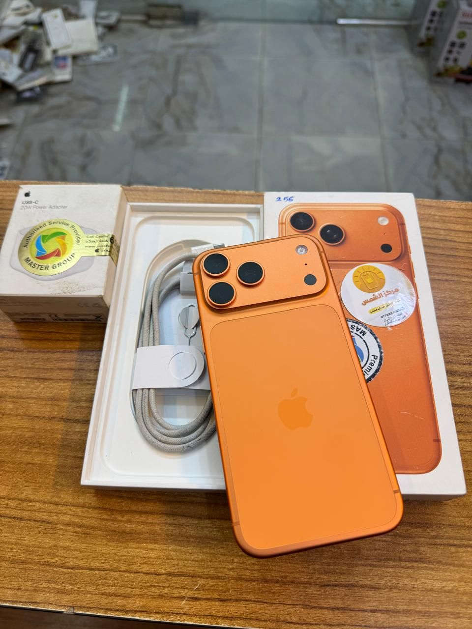 17 برو ماكس 256 ذاكرة
ابو الشريحة
بطارية 100‎%
نضافة 100‎%‎
شرق اوسط ابو الشريحة
ضمان ماستر 
اول ما نزل اشتريتة
كامل ملحقات الاصلية 
شركة ماستر 
بيه ضمان سنتين
استخدام قليل 
السعر مناسب 
***********
العنوان القطاع شارع السوك مجاور عوينات الكرار 
مركز الشمس
