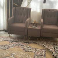 طقم 12 مقعد • قماش كتان • مستعمل شهرين