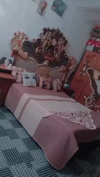 الحمزة الشرقي • غرفة نوم • أثاث خشبي