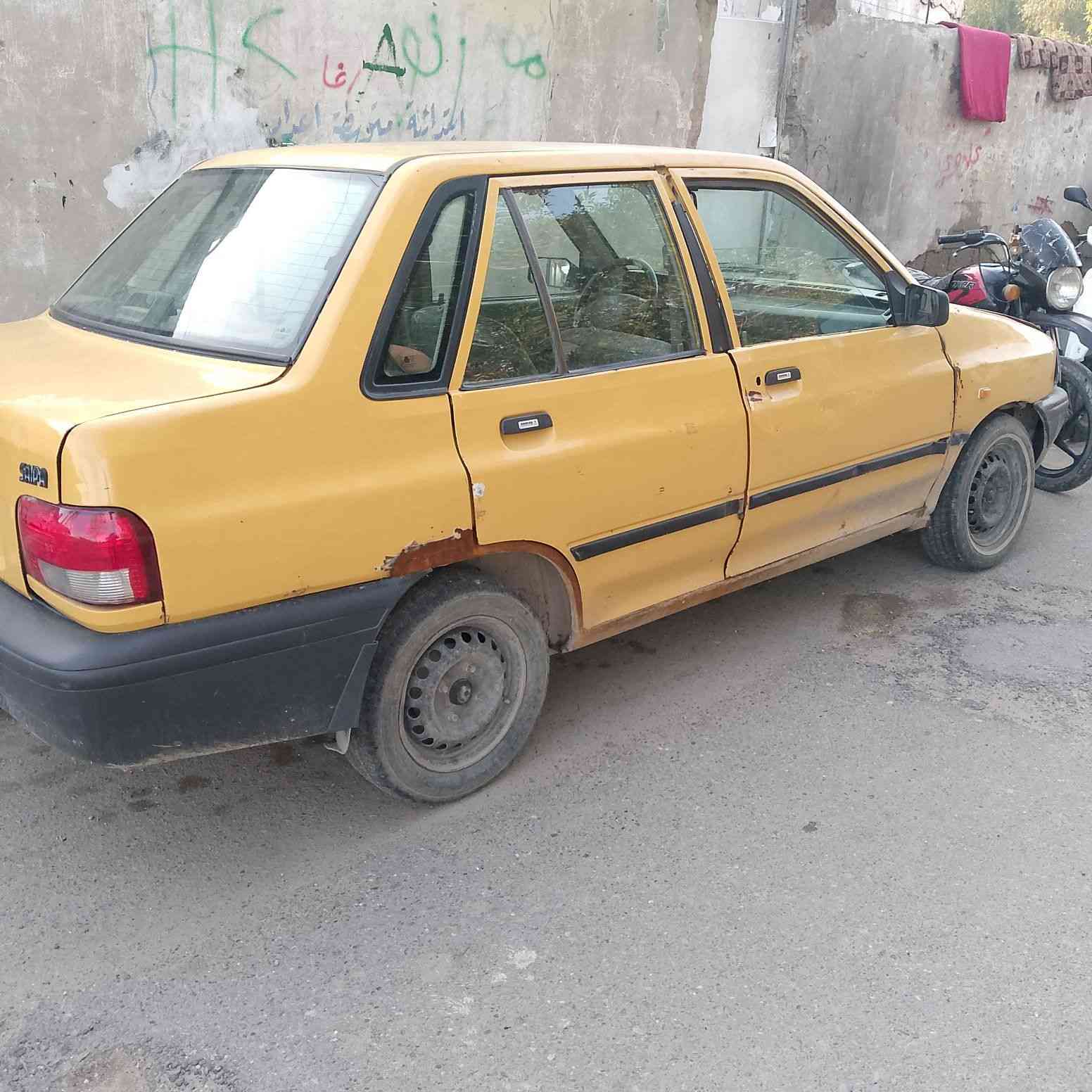 السلام عليكم للبيع سايبه 11سنويه تفاصيل بدون راعي اتكفل سرقه أو عشاير السياره شغاله أو تمشي محرك لا تنقيص ولا تبخير كهرباىيات كلها شغاله الكير الرابع ايفلت ابيع كوم حديد السعر 9 $اوراق مكاني بغداد الشعله ***********
