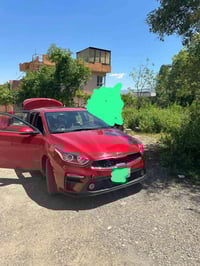 سيراتو لون احمر موديل 2020  وارد خليجي ماشية 65000 ضربتين بسيطة مصلحة ...