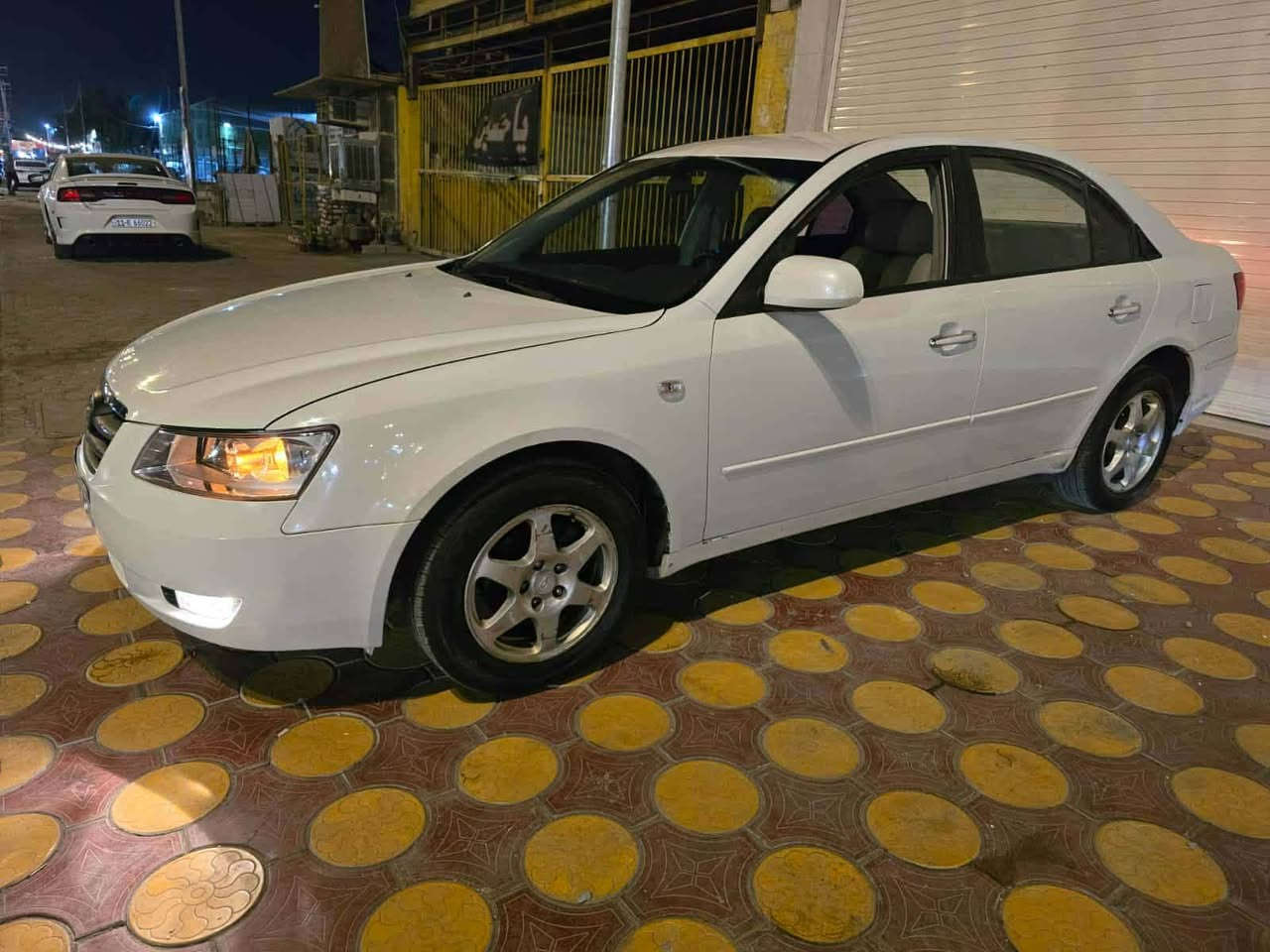 سوناتا خليجي ٢٠٠٨ دخول جديد سياره نضيفه كلش متومه وجاهزه طبق الاصل ماتخسر عليها الف  تدفئة تبريد كهربائيات كلشي شغال السعر ٥٠ وبيها مجال حك الجيه مكاني نجف اتصل وبيك خير وتدلل ***********
