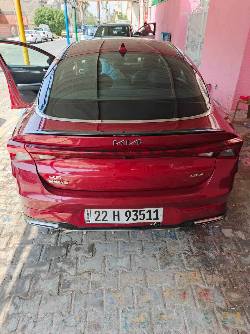 السلام عليكم k5 2022 سيارة جديدة بمعنى الكلمة فقط اكو ٣ رصعات خفيفة فول عدى البانوراما فئة جيتي لايت المواصفات شتريد بيها قيادة ذاتية وراردات وكامير وابل كار باي وبصمة وصدوق ذكي وكشنات كهرباء جلد وشاموا حادث موضح بالصور جدا خفيف وجميع الارباكات سيلمة كلها وكادة وبدون تبديل سيارة جاهزة حتى تخم تاير جديد 2025 السعر للاستفسار 0️⃣7️⃣8️⃣6️⃣9️⃣4️⃣0️⃣2️⃣1️⃣9️⃣2️⃣ بغداد, العراق
