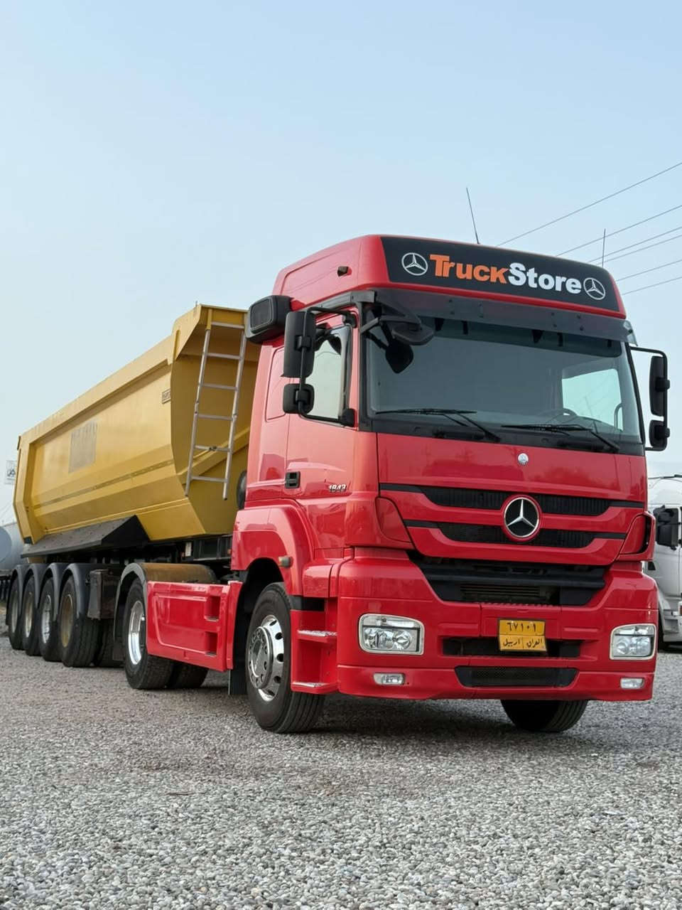 نوع :اكسور قلاب تريله  تاك ويل دبل قماره  عالي سبرينك امامي عربانه ئوزگول تركي ٤ محور دبل تاير بلادي  
موديل:2006✅ 
حجم :1843 ✅
لون :   احمر  ✅
مواصفات: ريتايدر تبريد ثلاجه سبايدر ويل كروم راس 
گير : كهربائي 
رقم : أربيل سنوي هزه فحص رقم جديد 2030
سعر: 420$ اربعة شده وعشرون ورقة دولار /42000$
العنوان: معرض به لين في اربيل قوشتبه شارع العام 
*********** بەڵێن  / أبو علي 
***********

رجاءً عدم الاتصال  بعد ساعة 🕙 🔟 عشرة لليل

موقع جديد معرض به لين اربيل قوشتبه مدينه المعارض الأول معرض على الأيسار 
موقع معرض https://maps.app.goo.gl/11RXL3FxQzCXFYZL8?g_st=iw
