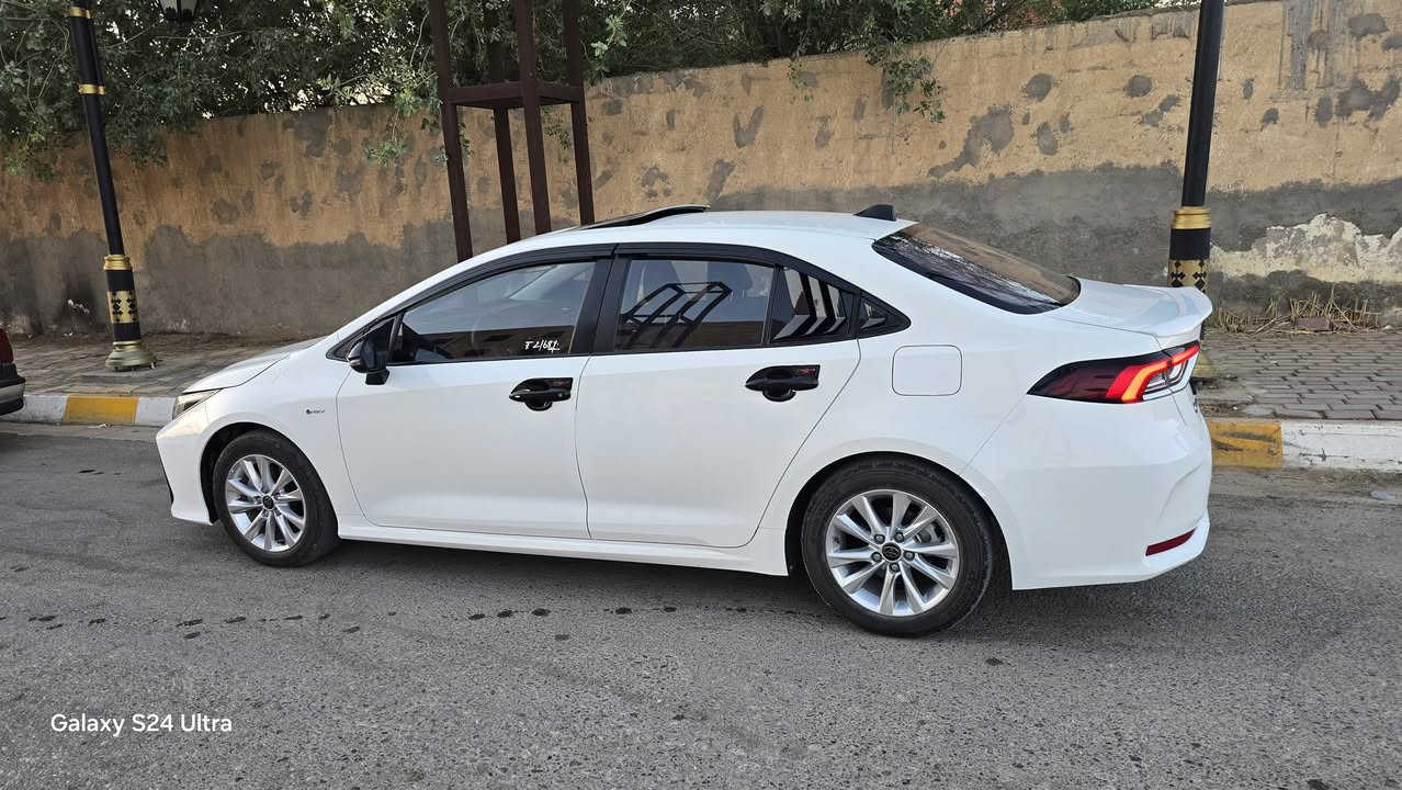 كورلا 2025  هايبر شكل خليجي🇦🇪 كفاله عامة
ماشيه 23 الاف فقط
المواصفات ✅
مكينه 1800 هايبرد شحن ذاتي
السعر 157 
سلايت 
كراسي جلد بلادي
رادار + تحديد مسار طريق + قيادة ذاتيه 
قرائة علامات الطريق المرورية
بصمة تشغيل + دخول ذكي  يدة
هاندر بريك بصمة + اوتو هولد 
بطاين بوب حياكه  مطرز 
كيجات ديجتل 
شاشه مسجل +تبريد بيانو + كامره خلفيه دوارة + كار بلي 
تبريد قطعتين 
لايت زينون عالي ناصي + بروجكتر لد زينون 
حساس اطار + حساس مطر + حساس لايت داينمك  
مود + مود درايف + مانع انزلاق 
تحكم  الستيرن كامل مع كروس سرعه
ايرباك عدد 10
ويل كب  حجم 
عنواني تكريت شارع زهور 
الاتصال ***********
***********
