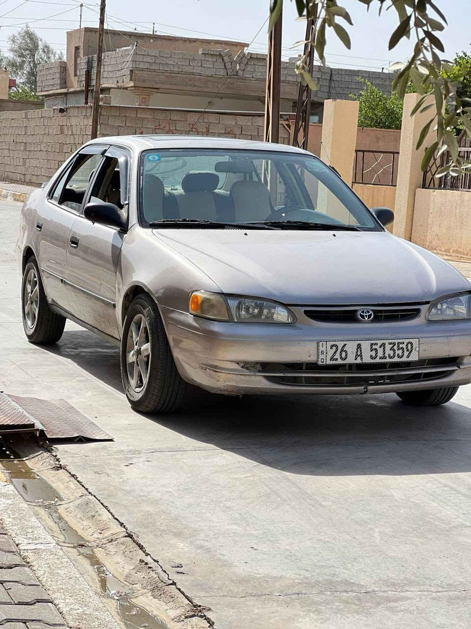 سلام عليكم #البيع كورلا موديل 2000
محرك 16 
سنويه 28
تدفئة و تبريد
سياره صبغ حزام فقط 
سياره شرط #تحويل 
سعر 63 بيها مجال 

***********
