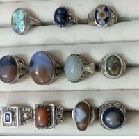 اخوان 11خاتم فضه ثقيله صياغات مرتبه ابيع شلعه سعر القطعه 40 قفل 077196...