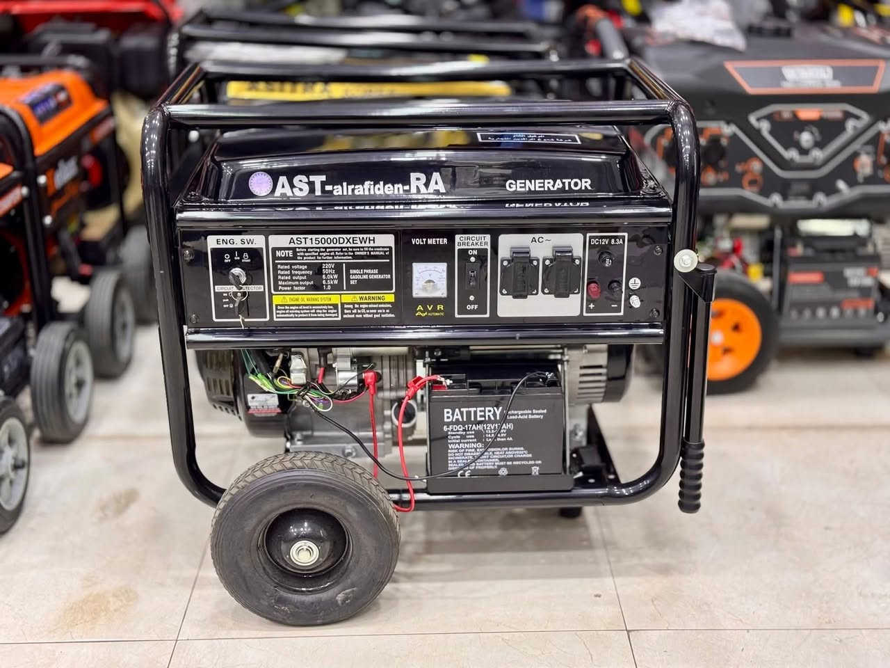 #مجمع_الاعرجي ..
.

مجموعة مختارة من مولدات البنزين والديزل (كاز)

باحجام مختلفة 10 امبير / 12.7 امبير / 20 امبير / 25 امبير 

بالاضافة الى محركات حجم (6.5) حصان و حجم (13) حصان 
و محركات ونج ومحركات كاز و محرك روبن ،

ومضخات ماء جميع الانواع ..
 
☎️ للاستفسار والمعلومات اكثر يرجى الاتصال او المراسلة على الارقام التالية : 

*********** 📞 
 *********** 📞 

متابعة للصفحة ليصلكم كل ما هو جديد 🆕

📍العراق / كربلاء - شهداء الموظفين - الشارع الرئيسي .
