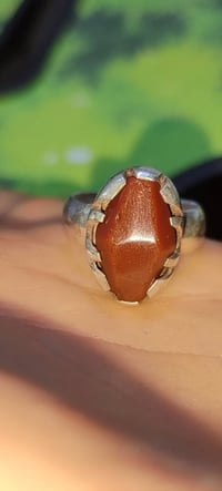 محبس عقيق يماني • فضة • ميسان