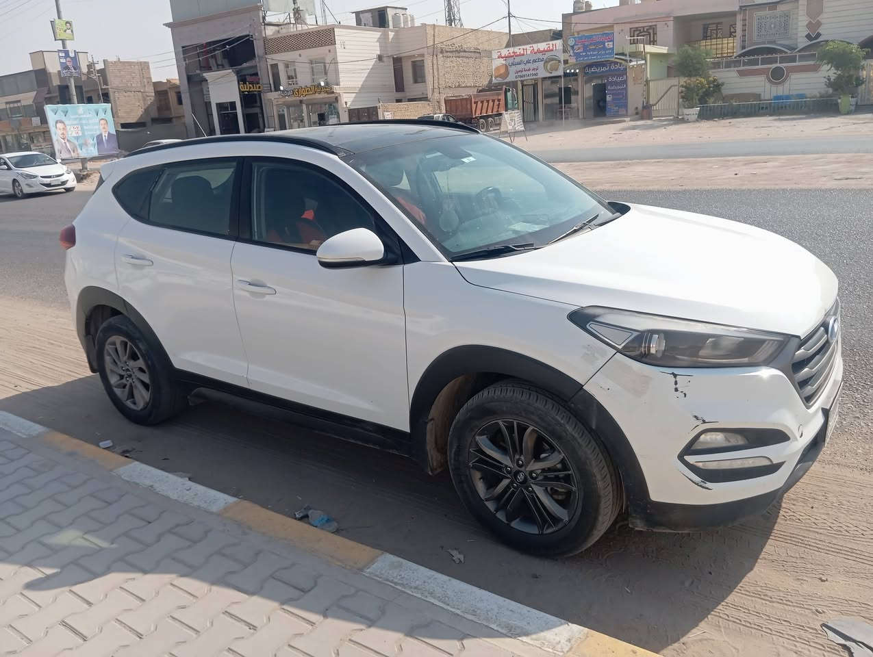 توكسان ٢٠١٦ بيع فقط
وارد خليجي استيراد الكويت
مكفولة من الصبغ والتبديل والضربة
لون ابيض
 رقم قادسية
فتحة بانوراما
تحكم ستيرن جهتين
مري شفط اشارة
تبريد خلفي وامامي
السعر ١٦٥ ورقة
الاستفسار خاص


**إذا كنت صاحب هذا الإعلان وتريد حذفه لأي سبب، رجاءا أرسل رسالة إلى الدعم الفني**