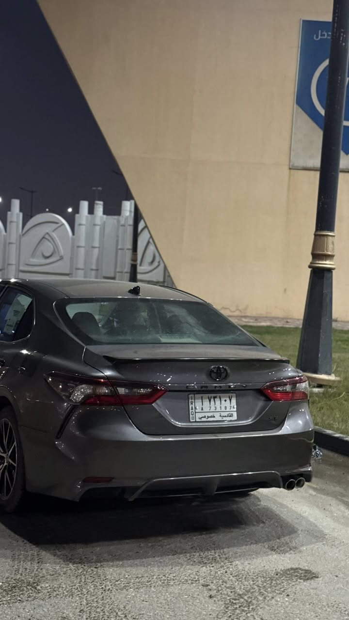 للبيع كامري 2021 فئة SE
📍 المكان: البصرة

▪️ وارد معوقين – قادسية
▪️ الممشى: 55 ألف ميل
▪️ ضربة جامليغ بدون شواصي
▪️ الجامليغ الثاني صبغ توحيد لون فقط
▪️ الهيكل والشاصي سليم
▪️ تايرات جديدة
▪️ السيارة استخدام شخصي ونظيفة من الداخل

🔄 مراوس على:
كورولا هايبرد أو إلنترا (حسب الاتفاق)

📞 رقم الاتصال: ***********
❗

