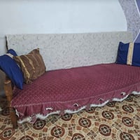 قنفه كبيره • كراسي اثنين • مفارش