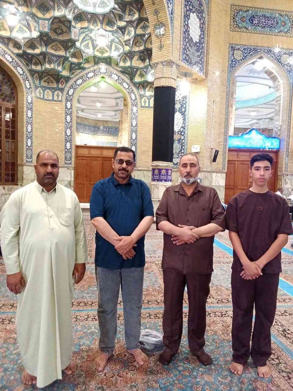 تعلن حملة ام البنين ع بادارة الحاج علي الجاسمي عن رحلتها القادمه إلى زيارة الامام الرضا ع والسيده فاطمه المعصومه ع 
برنامج بري Vip
فنادق درجه اولى 
جميع المزارات في مشهد وقم 
باصات حديثه Vip
مترجم يرافق الحمله 
جولات سياحيه ودينيه 
للاستفسار 
***********
