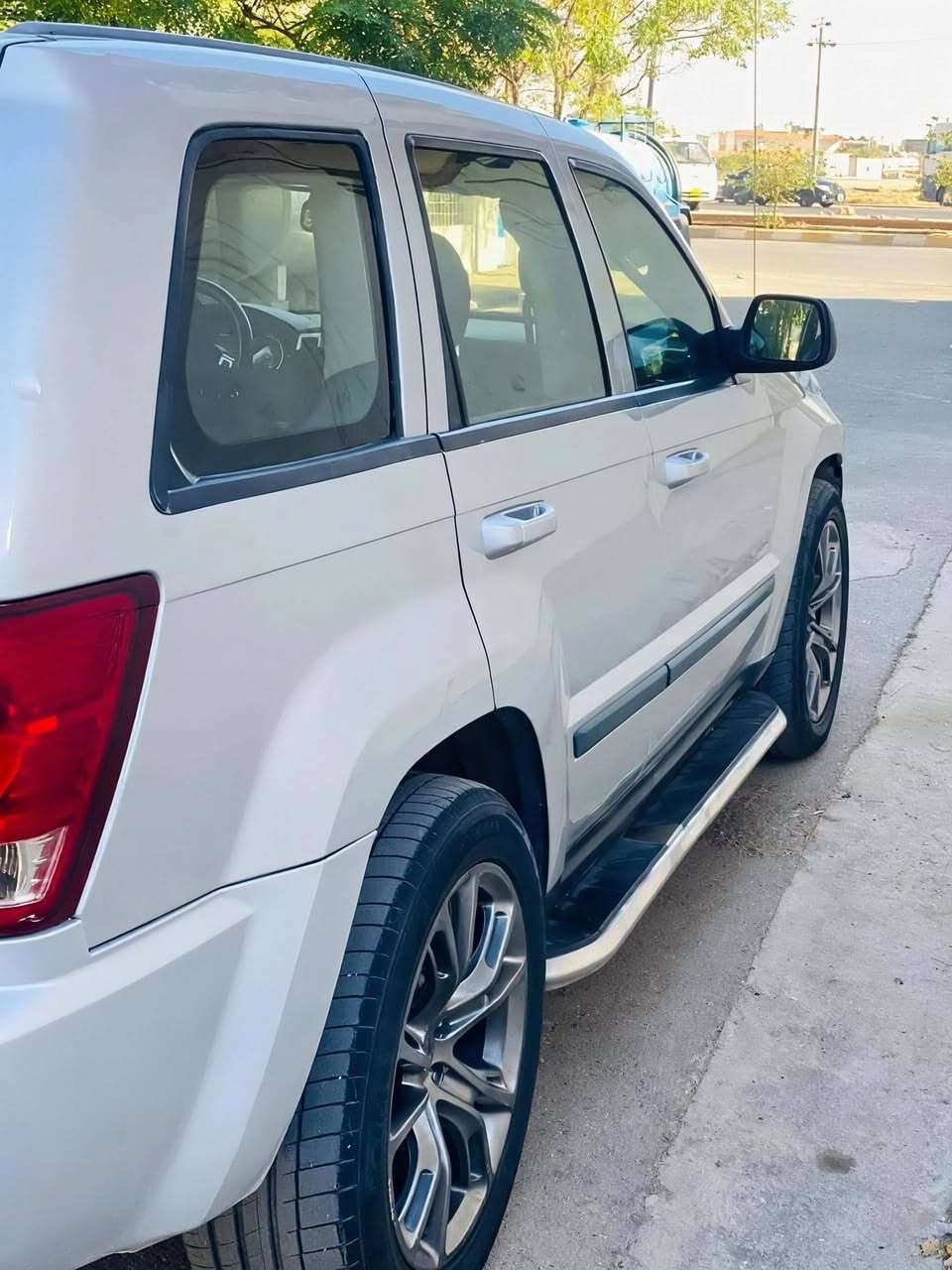 Jeep 2008, silver color
رقم سليمانيه جديد دولي . السونار مرفق مع الصور 
الاستفسار ع الرقم ***********
