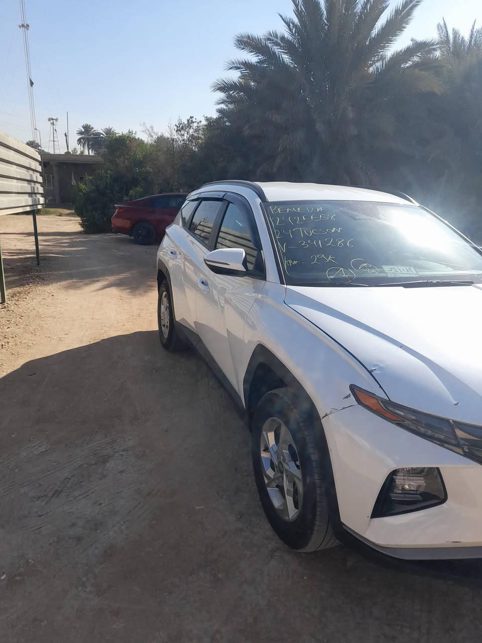 يالله السلام عليكم توسان ٢٠٢٤ دخول جديد حادث ربع البنيد بارد فقط ايرباك دركه عداد ١٨ الف ميل بصمه تبريد خلفي امامي رادار امامي خلفي جانبي توقف ذاتي تحديد مسار اشاير بالمري تدفئه تبريد بالكشنات تترقم بأي محافظه رقم الشاصي مذكور بالاعلانات السعر علواتساب اتصل وادلل للبيع فقط ***********    العنوان بابل قرب سيطرة الاثار
