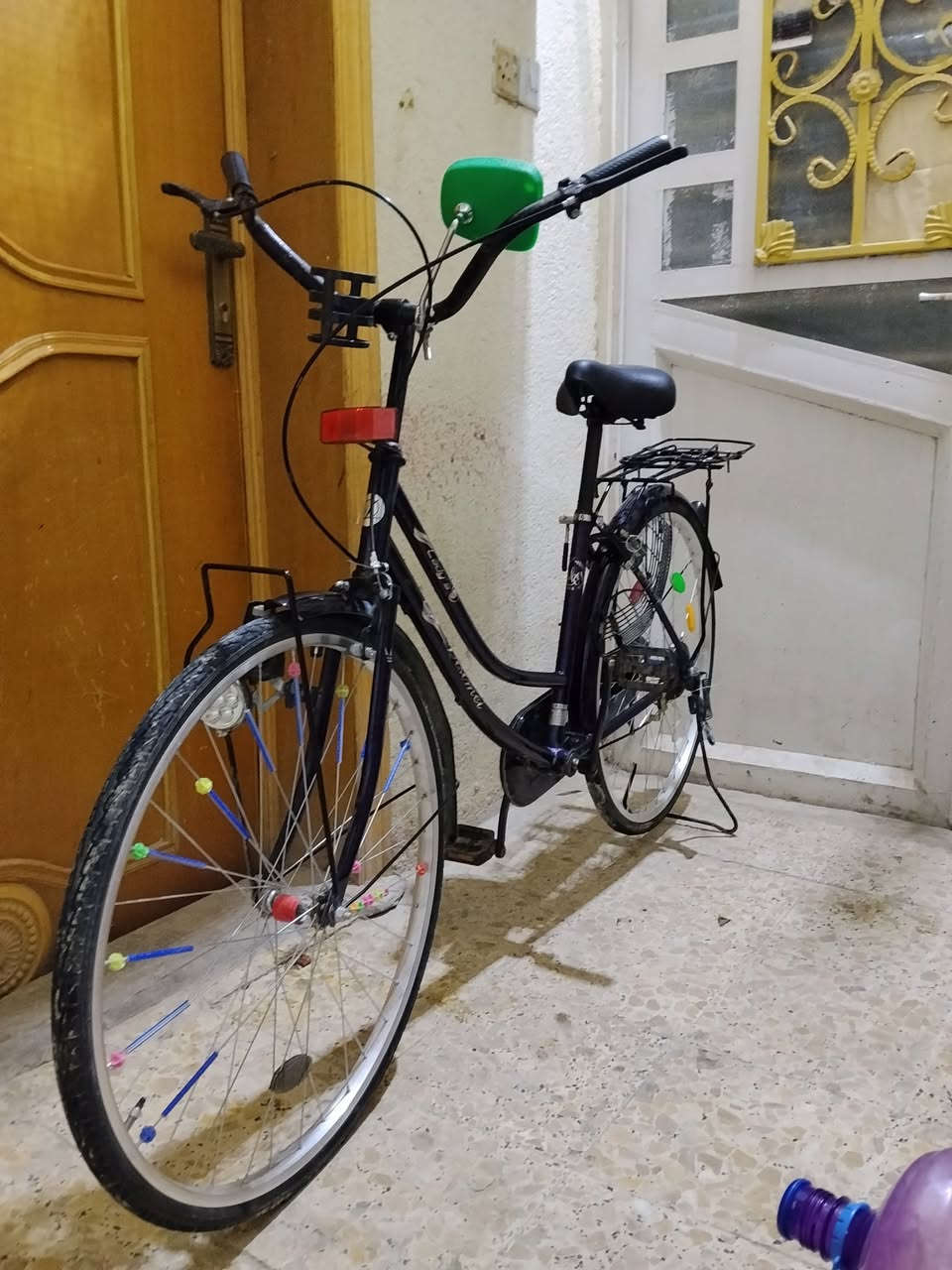 سلام عليكم باسكل بطه نضيف كلش حجم 26 الباسكل فول اوبشن لون اسود كامل مكمل بلجيس  كلشي مابي السعر تفليش 
١٢٠ و بي مجال الاتصال على رقم 
*********** لاتصال واتساب
