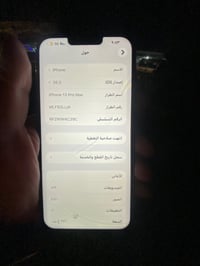 13 برو ماكس  ذاكره 256 بطاريه مبدله  شاشه مبدله  ظهر مكسور  السعر اتصل...