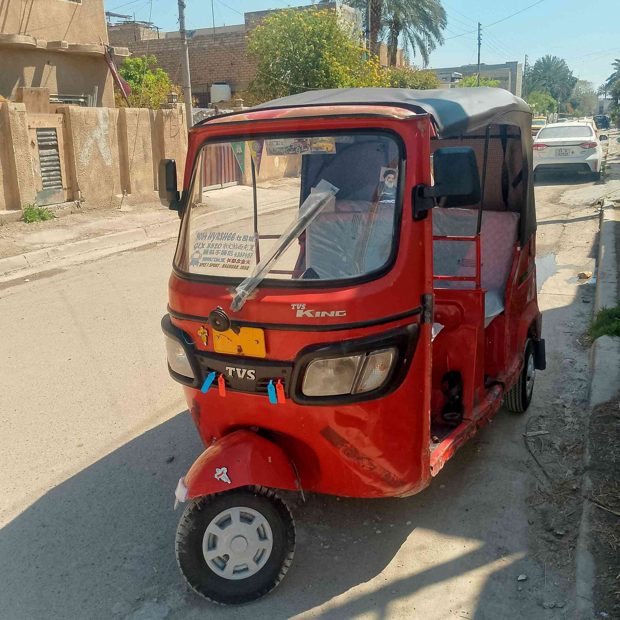 سلام عليكم تكتك 18 أوراق مكينه 21 كير اكسل تخم تاير كهربائيات كله شغاله دبلات جدد دوشمه جادر جديد تكتك بلاديه كله سعر 3200 مكان بغداد البياع شرطه خامسه لاستفسار ***********
