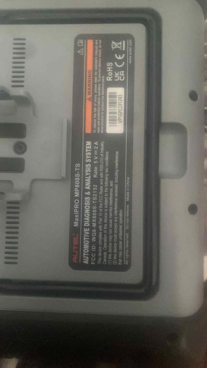 autel max iPRO للبيع جهاز
MP808S_TS
مستخدم بي تحديث لسنه 2028 /5/23
للتواصل على الواتساب ***********
