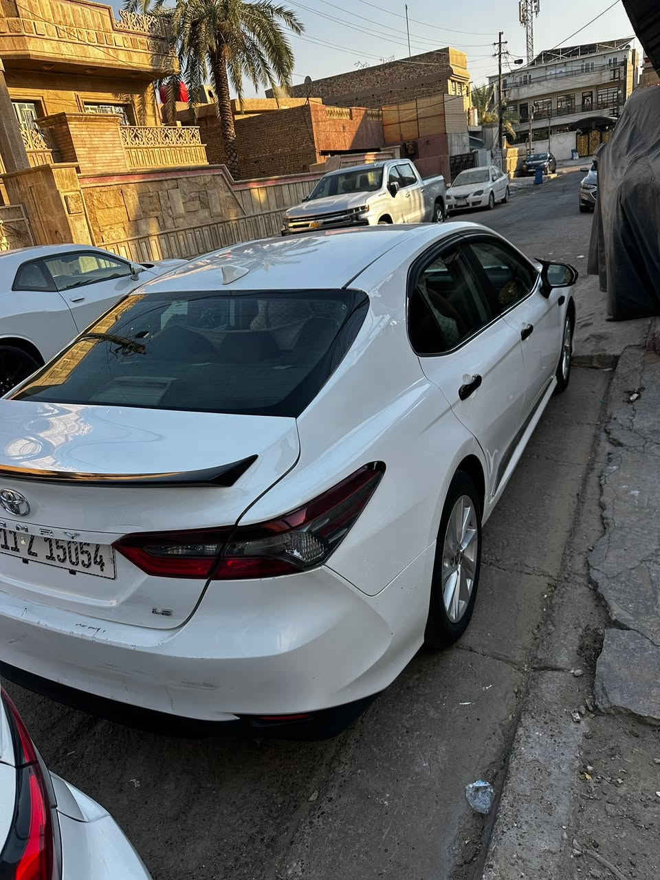 كامري 2023 ‏وارد أمريكي
سيارة جديدة مابيهة اي نقص من الدعامية الى الدعامية 
سيارة رقمها بغداد رقم جديد انكليزي باسمي احول ثاني يوم ماشيا 49000 محرك جديد تبريد ثلج الصدر امامي خلفي جديد سعر السيارة 155وبيه مجال  الرقم للتصال *********** --
