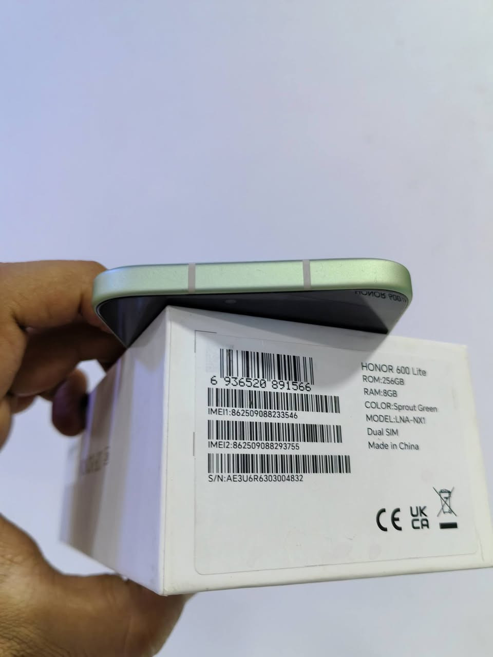 HONOR 600 Lite 5G استخدام اقل اسبوع
السلام عليكم للبيع HONOR 600 Liet 5G استخدام اقل اسبوع جهاز جديد بعدة بحالة الوكالة كامل ملحقات الاصليه ذاكرة 256 عشوائية 16 جهاز مواصفات قويه من هونر السعر 360 الف مكاني البصرة ***********

