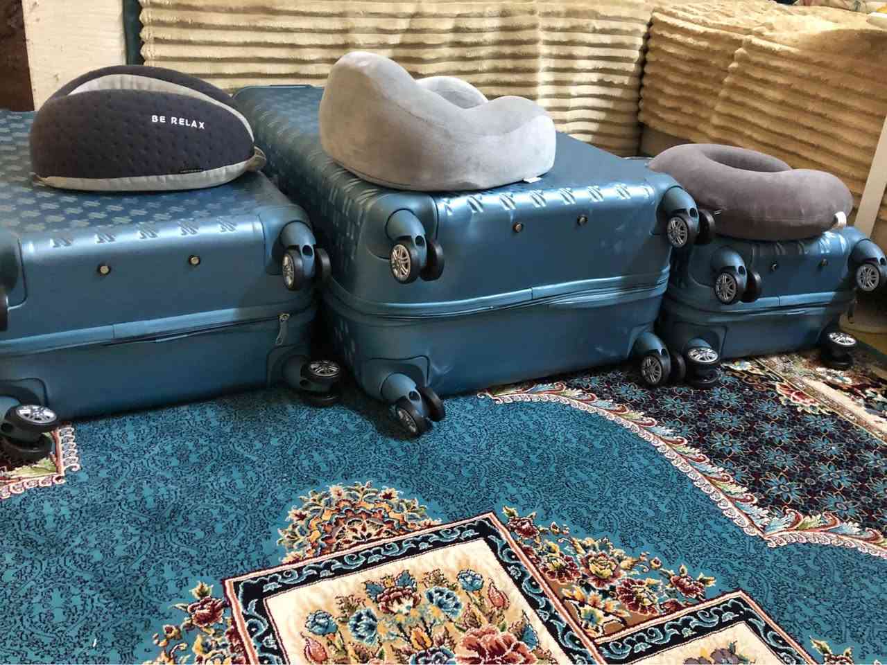 ٣ شنط سفر امزون اصلية جديدة مع ٣ اسفنجات الرقبة الاصلية
١٢٠ الف
اربيل روشنبيري أربيل, العراق


**إذا كنت صاحب هذا الإعلان وتريد حذفه لأي سبب، رجاءا أرسل رسالة إلى الدعم الفني**