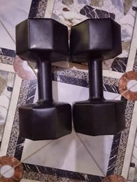 زوج دنبلص وزن كل تك 6كيلوات مجموع 12كيلو لا يغرك لوزن بيهن شغل كلش حلو...