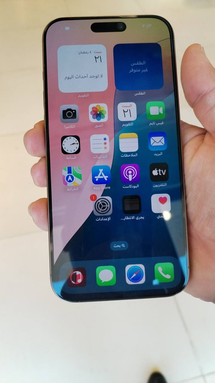 ايفون 16 برو ماكس
بطاريه 91

السعر والتواصل ع رقم ***********
