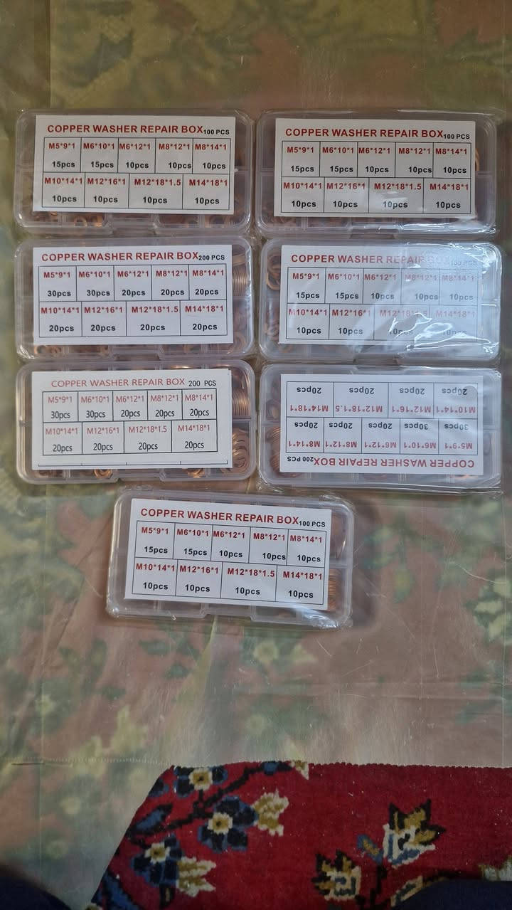 واشرات نحاسية سعر العلبة 2.500


**إذا كنت صاحب هذا الإعلان وتريد حذفه لأي سبب، رجاءا أرسل رسالة إلى الدعم الفني**