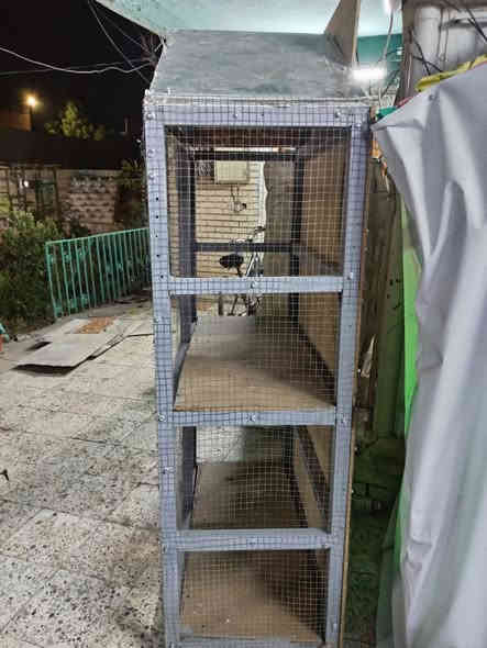 السلام عليكم
قفص خانات
الارتفاع متر و180
العرض 120
جدد غير مستخدمة
مكاني تكريت الاربعين
***********
