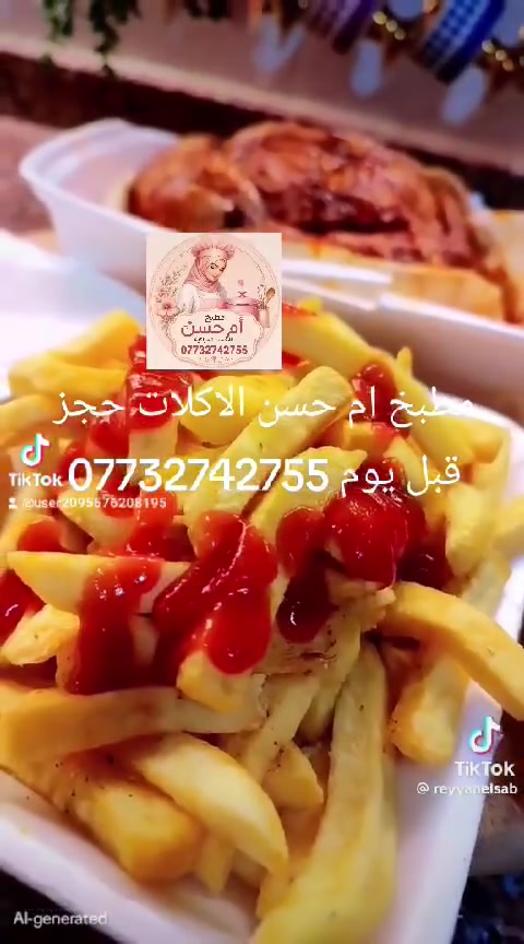 صباح سعيد مطبخ ام حسن الاكلات لعراقيه مطبخي مقابل لمنتزه فرع لوكيله ***********
