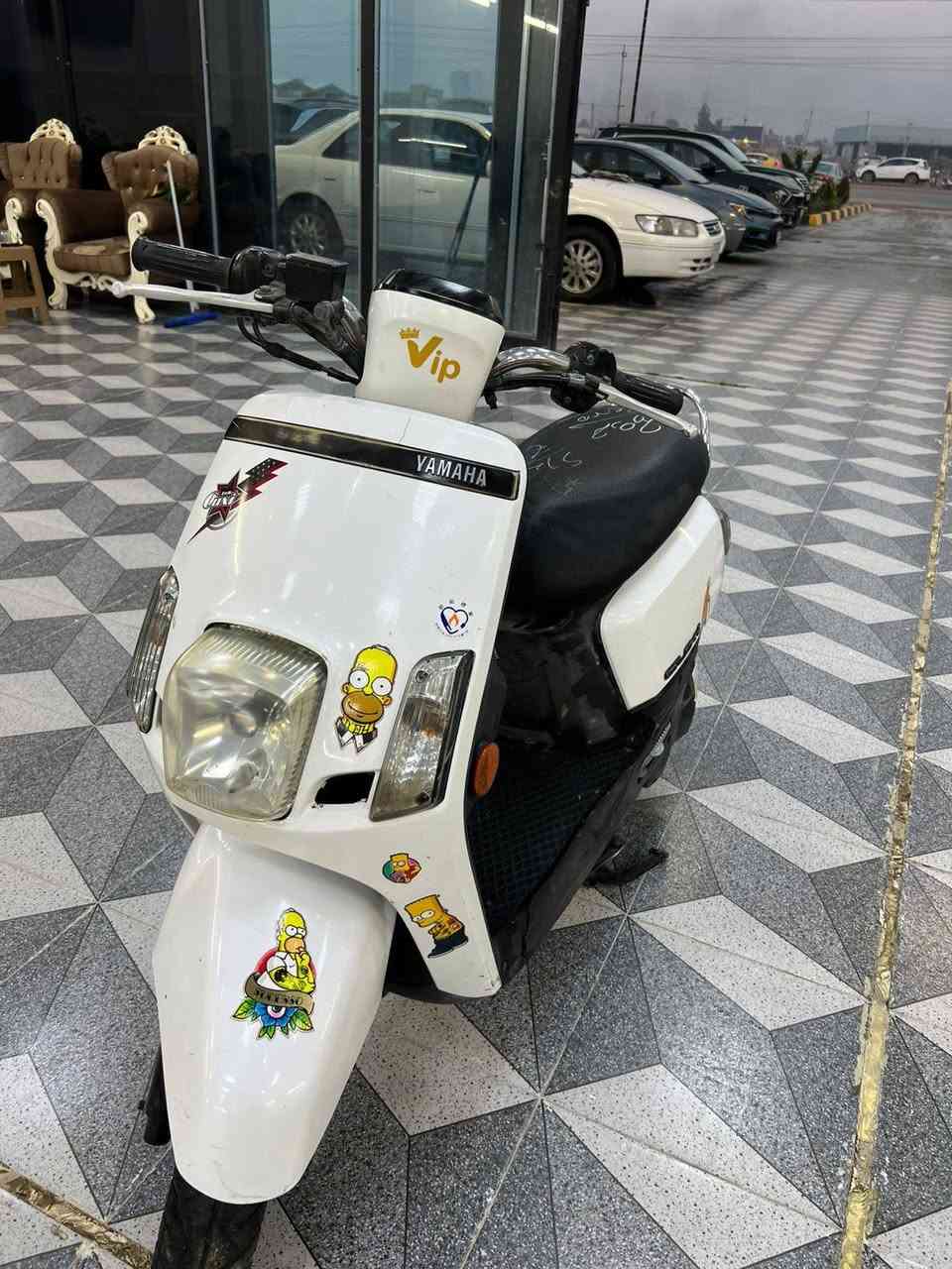 السلام عليكم دراجه بوليسي للبيع رمبه 2012 سعر 1,100 ديالى ***********
