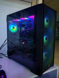 تجميعة مستخدمة بحالة ممتازة جدا للبيع Case Xigmatek Matrex X 4FAN  Psu...